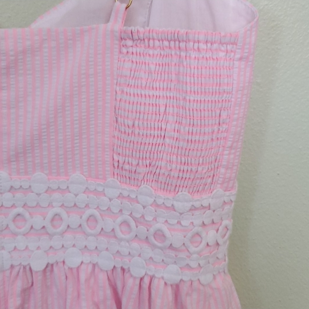 NWT Lilly Pulitzer Katlynn Seersucker Sundress 00 - Picture 10 of 16